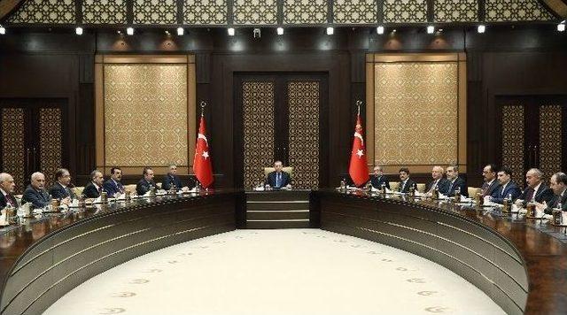 Cumhurbaşkanı Erdoğan, Irak Türkmen Heyetini Kabul Etti