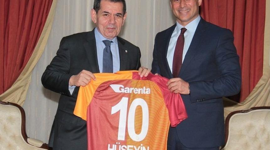 Dursun &Ouml;zbek, Kktc Başbakanı H&uuml;seyin &Ouml;zg&uuml;rg&uuml;n&rsquo;&uuml; Ziyaret Etti