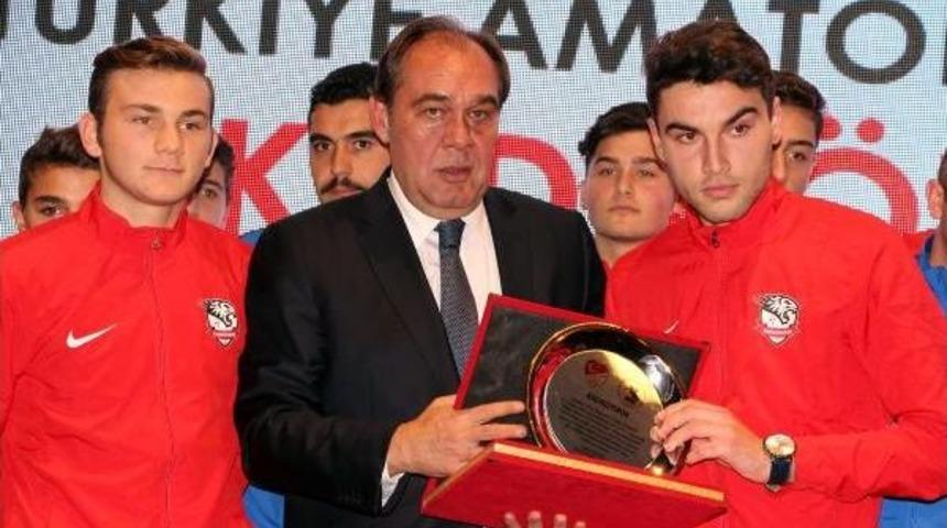 Bakan Kılı&ccedil; Ve Tff Başkanı Demir&ouml;ren Samsun'da (2)