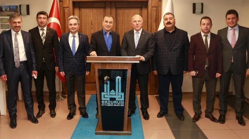 Ak Parti Grup Başkan Vekili Bostancı Başkan Sekmen&rsquo;i Ziyaret Etti