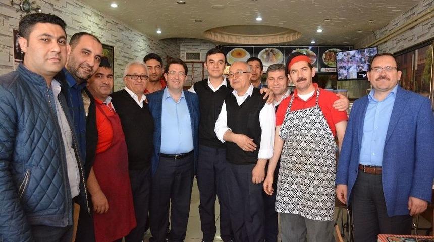 Başkan Yazgı Esnafları Ziyaret Etti