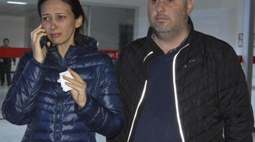 Hamile Kadına Evinin &Ouml;n&uuml;nde Akılalmaz Saldırı