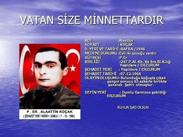 Erzurum’da Patlamada Şehit Olan 65 Asker, 50. Yılda Dualarla Anıldı 2