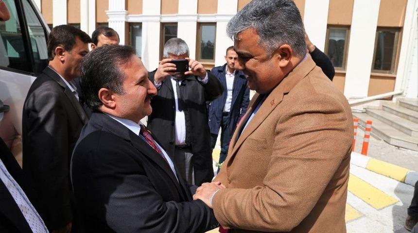 Konya Milletvekili Hacı Ahmet &Ouml;zdemir&rsquo;den Başkan &Ouml;zg&uuml;ven&rsquo;e Ziyaret