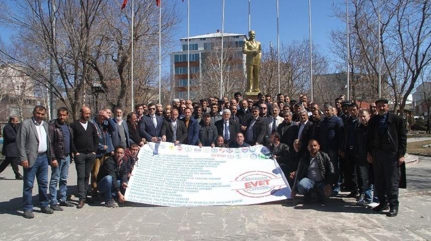 Ardahan Stk&rsquo;lardan &rsquo;evet &rsquo; Desteği