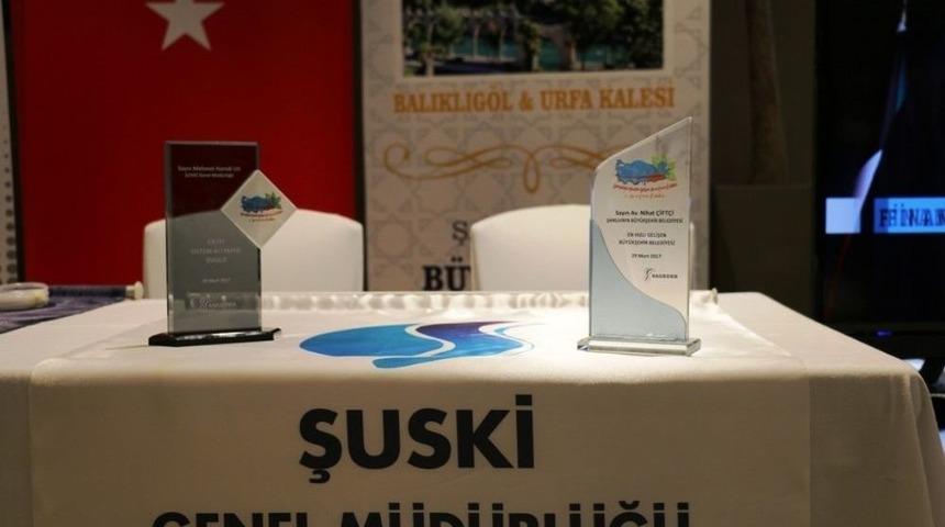 Şanlıurfa B&uuml;y&uuml;kşehir Belediyesi Ve Şuski&rsquo;ye 2 &Ouml;d&uuml;l