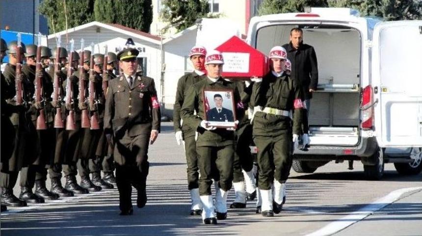 Suriye Şehidi Uzman &Ccedil;avuş Ahmet Şahin Memleketine Uğurlandı