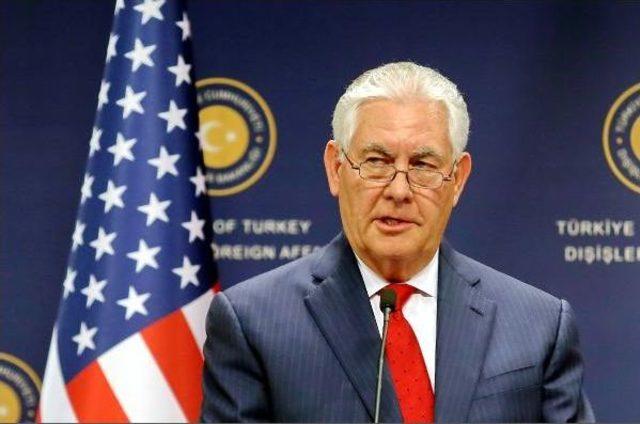 Dışişleri Bakanı Çavuşoğlu, Abd'li Mevkidaşı Tillerson Ile Görüştü (2)
