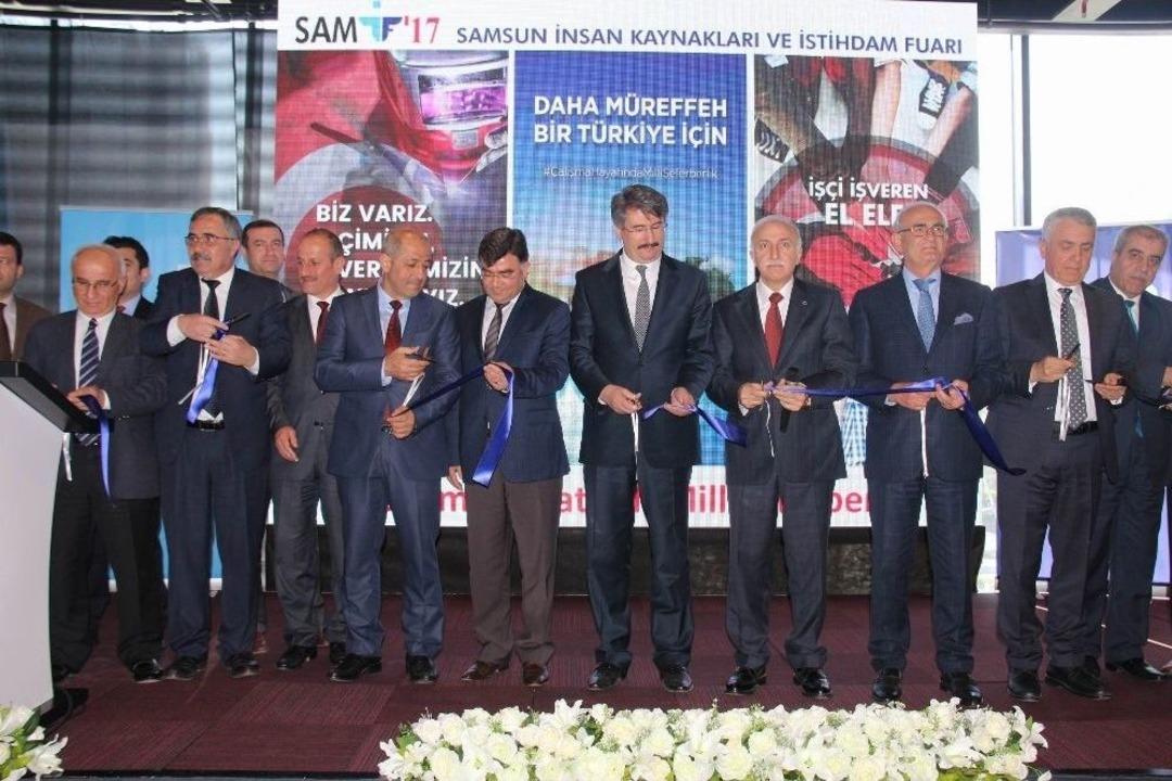 Samsun&rsquo;da &ldquo;6. İnsan Kaynakları Ve İstihdam Fuarı&rdquo; A&ccedil;ıldı