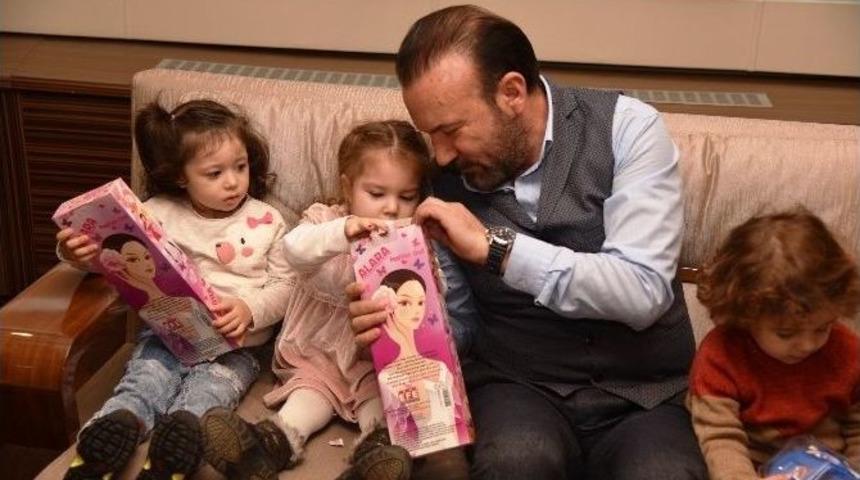 Başkan Doğan, Minik &Ouml;ğrencilerle Bir Araya Geldi