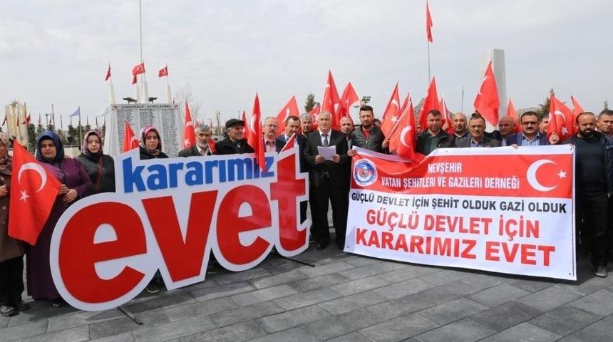 Vatan Şehitleri Ve Gazileri Derneği &rsquo;evet&rsquo; Dedi