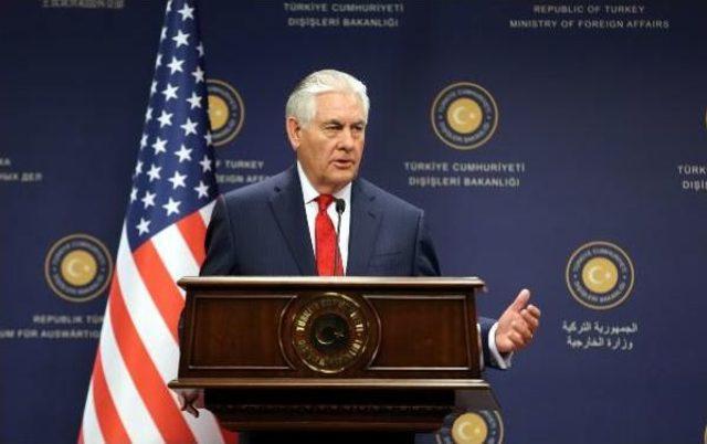 Dışişleri Bakanı Çavuşoğlu, Abd'li Mevkidaşı Tillerson Ile Görüştü - Ek Fotoğraflar