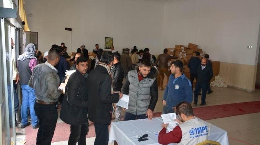 Haymana&rsquo;da Yaşayan Suriyeli Ailelere Yardım Edildi