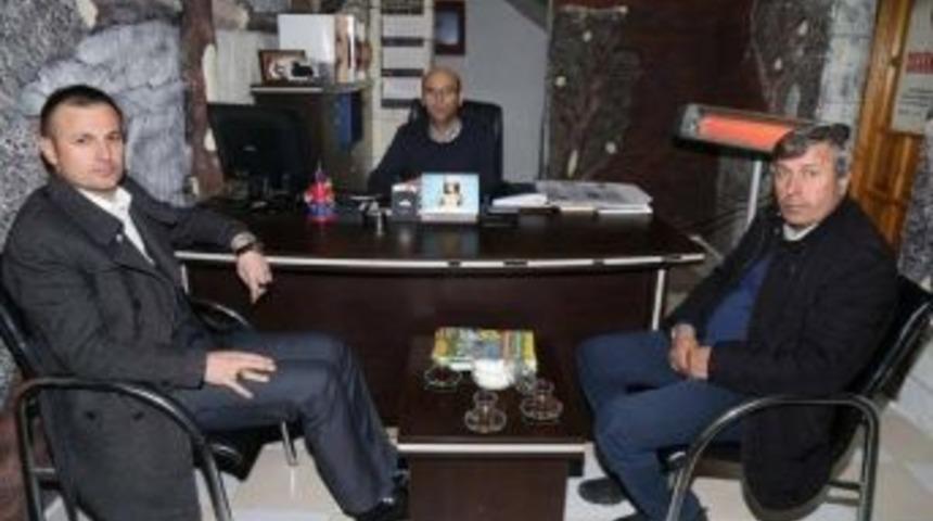 Kaymakam Zengin Veda Ziyaretlerini S&uuml;rd&uuml;r&uuml;yor