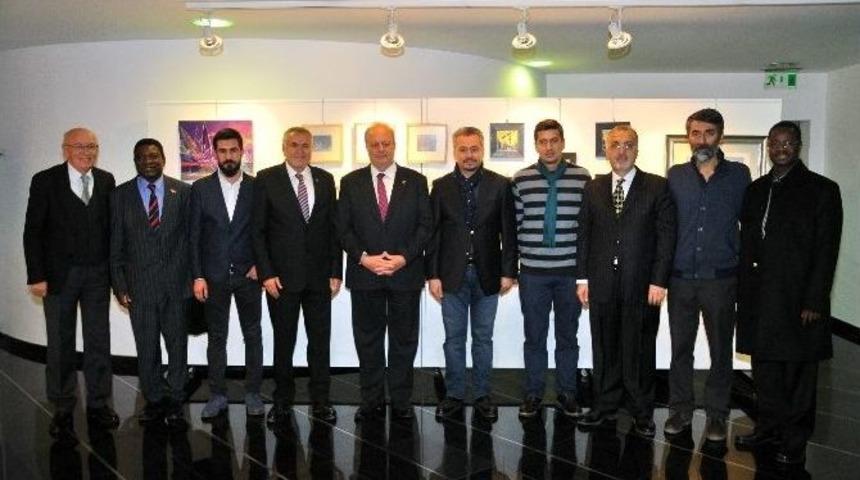 Aso&rsquo;da Karma Resim Ve Grav&uuml;r Sergisi A&ccedil;ıldı