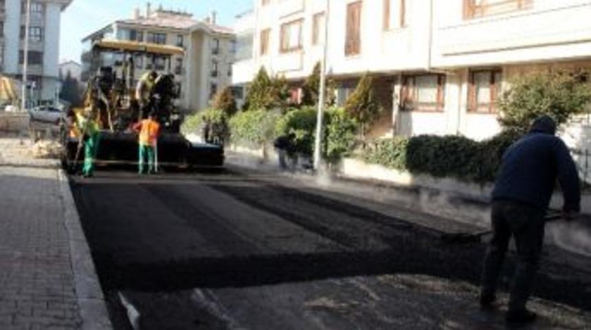 &Ccedil;ankaya&rsquo;da Asfalt Sezonu Bitmiyor