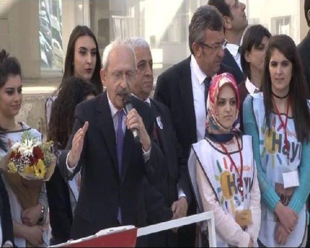 Kılıçdaroğlu: Cumhurbaşkanlığı Makamı Taraflı Olursa Ülke Ikiye Bölünür