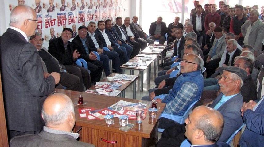 Milletvekili Erdoğan&rsquo;a Arabanlılardan Evet S&ouml;z&uuml;