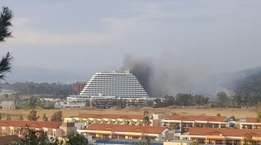 İzmir&rsquo;deki 5 Yıldızlı Otelde Korkutan Yangın