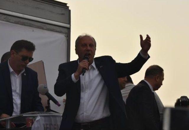 Muharrem İnce: Köpürmeyen Sabun, Kesmeyen Jileti Satmaya Çalışıyorlar