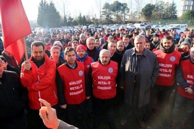 İzmit te 400 Iş&ccedil;i Greve &Ccedil;ıktı 2
