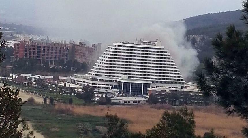 5 Yıldızlı Otelde Yangın