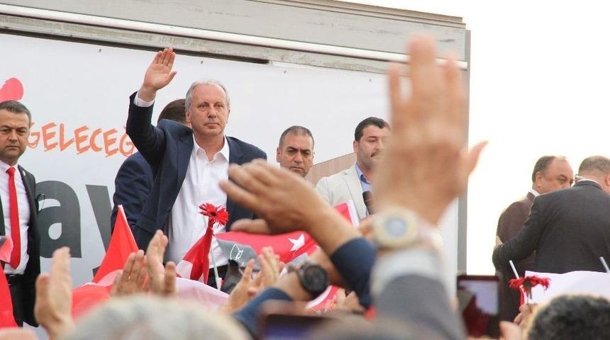 Chp&rsquo;li Muharrem İnce İzmir&rsquo;de
