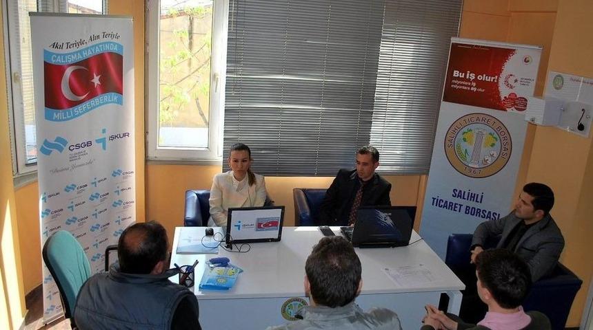 Salihli İşkur&rsquo;dan Milli Seferberlik Standı