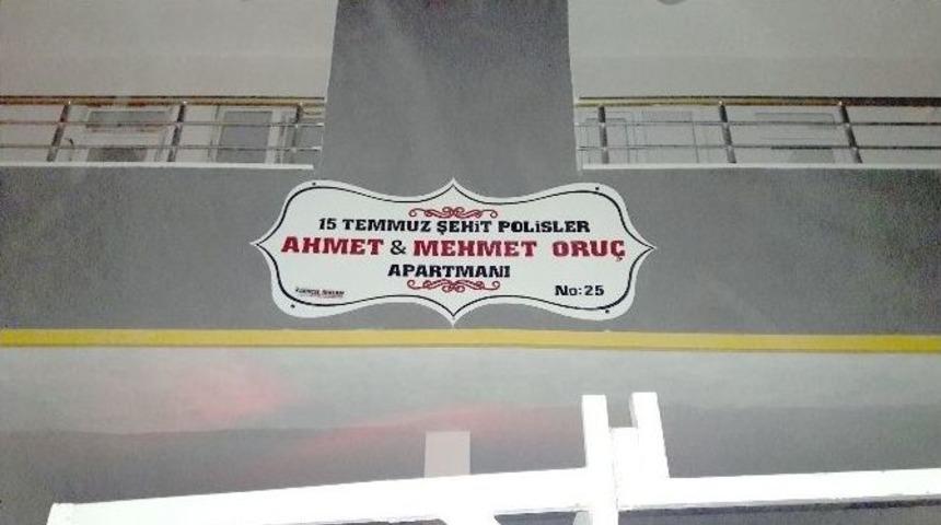 Yaptırdığı Apartmana Besnili Şehitlerin İsmini Verdi