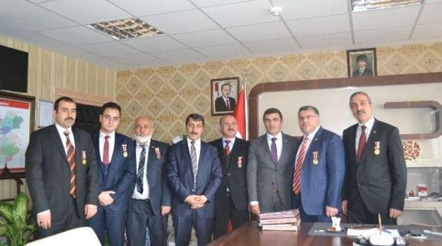 Sivil Toplum Kuruluşlarından Asp İl M&uuml;d&uuml;rl&uuml;ğ&uuml;&rsquo;ne Ziyaret