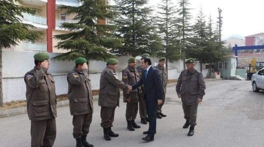 Kaymakam G&ouml;zen&rsquo;den Karakol Ziyareti