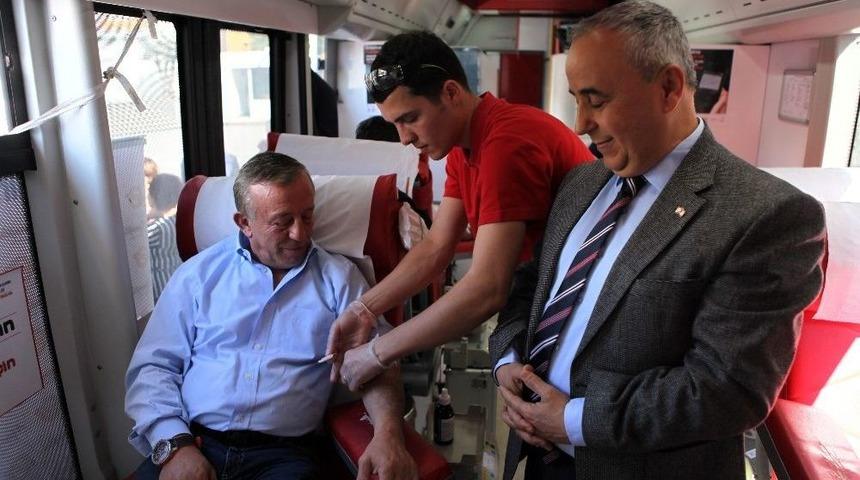 Ali Ağaoğlu, “kan Bağışı Sürekli Hale Getirilmeli”