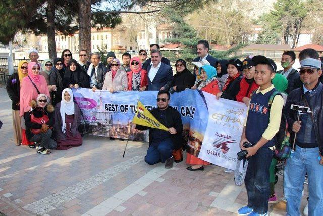 Siyasetçiler Turistlere Amasya’yı Anlattı