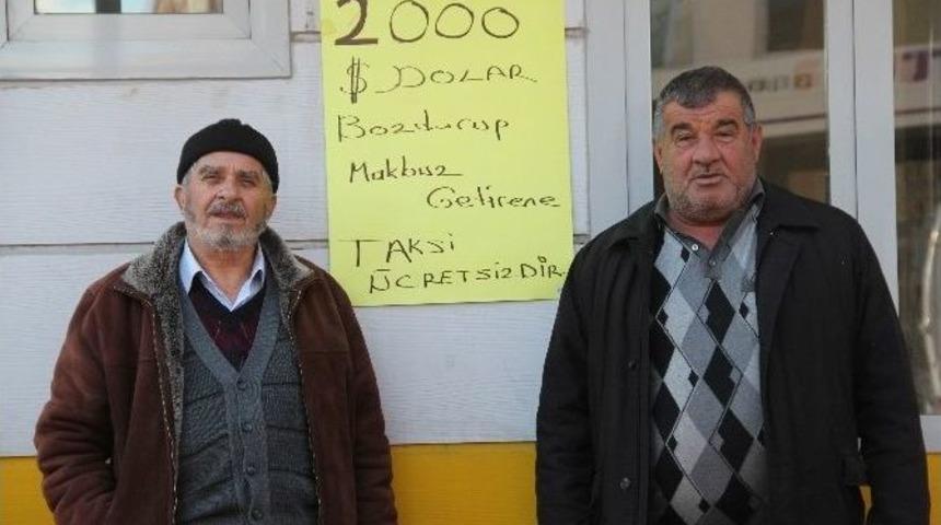 Dolar Bozdurana &Uuml;cretsiz Taksi Hizmeti