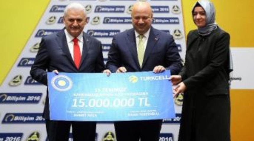 Turkcell, &rsquo;15 Temmuz Dayanışma Kampanyası&rsquo;na Destek Oldu
