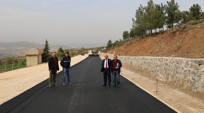 Recep Tayyip Erdoğan Mesire Alanında Asfalt &Ccedil;alışmalarına Başlandı