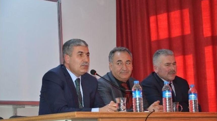 Başkan Aksoy &Ouml;ğrencilerle Bir Araya Geldi