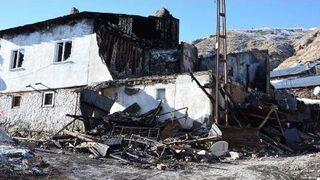 Yaşlı Çift Yangında Can Verdi