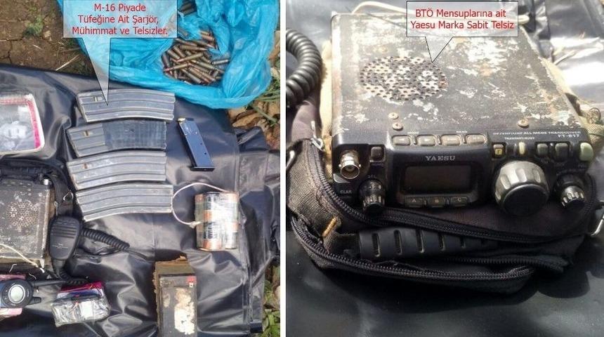 Ter&ouml;r &Ouml;rg&uuml;t&uuml;ne Ait Sığınaklar Yerle Bir Edildi