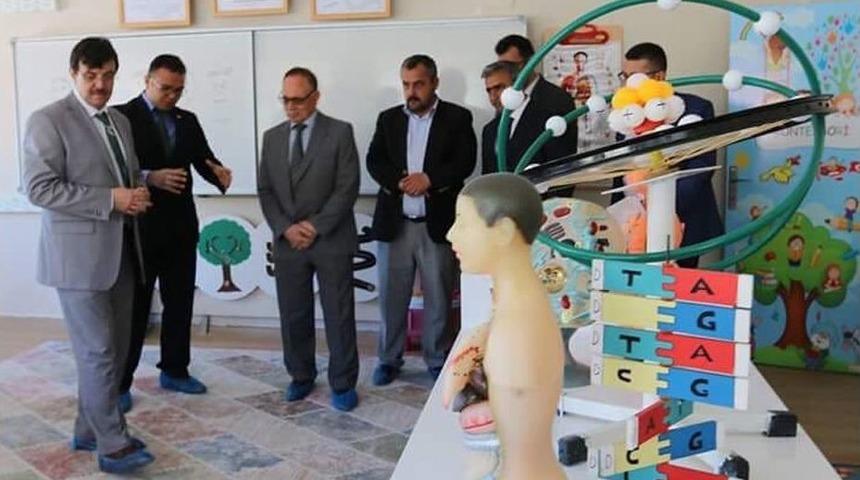 Milli Eğitim M&uuml;d&uuml;r&uuml; D&uuml;lger, Sofular İlk Ve Ortaokulunu İncelemelerde Bulundu