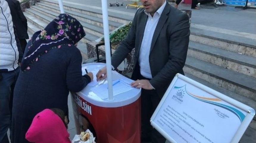 İmza Kampanyasına İki G&uuml;nde 10 Bin İmza Atıldı