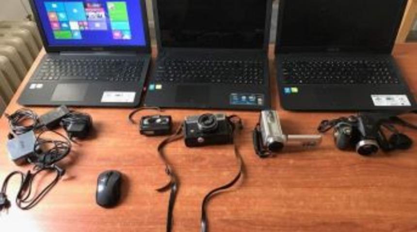 Okula Giren Hırsız Yol Kontrol&uuml;nde Yakalandı