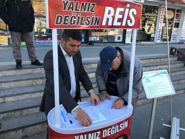 İmza Kampanyasına İki G&uuml;nde 10 Bin İmza Atıldı 1