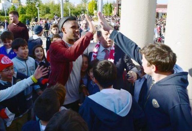 Eto'o: En Büyük Arzum Sayın Cumhurbaşkanıyla Futbol Oynamak