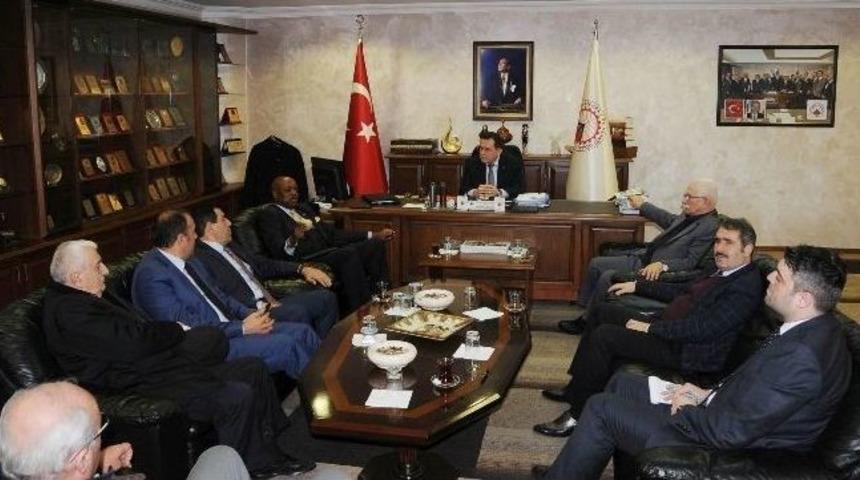 Ruanda B&uuml;y&uuml;kel&ccedil;isi Nkurunziza: &ldquo;ruanda İle T&uuml;rkiye Arasında 40 Milyon Dolarlık Ticaret Var&rdquo;