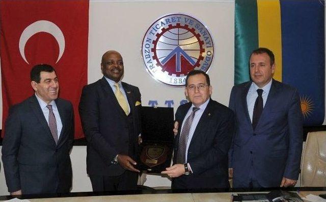 Ruanda Büyükelçisi Nkurunziza: “ruanda İle Türkiye Arasında 40 Milyon Dolarlık Ticaret Var”