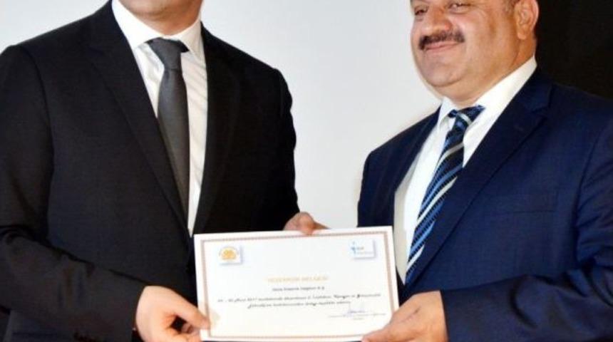 Dicle Elektrik&rsquo;e İstihdama Katkısından Dolayı Teşekk&uuml;r Belgesi Verildi