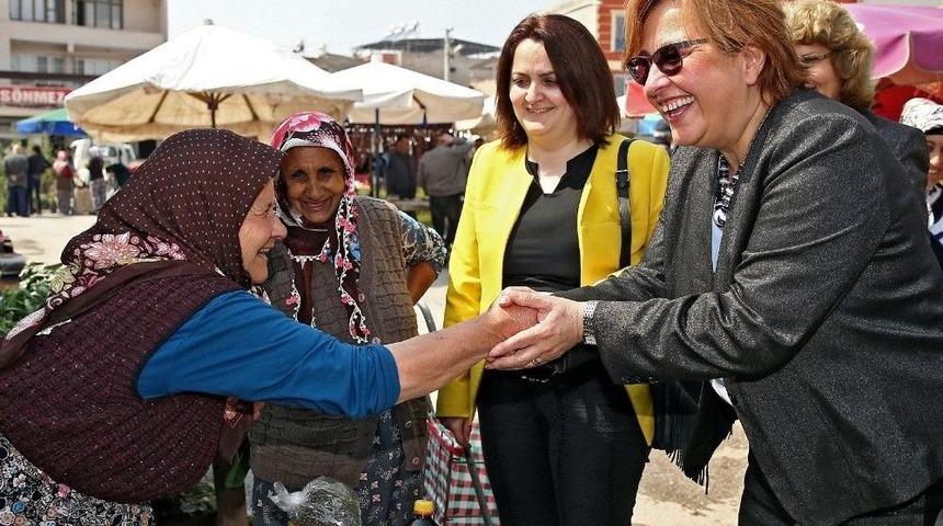 Başkan Pekdaş&rsquo;tan Torbalı&rsquo;da &lsquo;hayır&rsquo; Turu