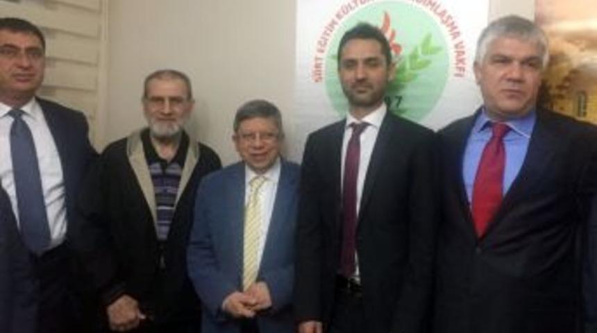 Ankara Siirt Vakfı&rsquo;ndan &ldquo;yeni Anayasa Ve Cumhurbaşkanlığı Sistemi&rdquo; Toplantısı