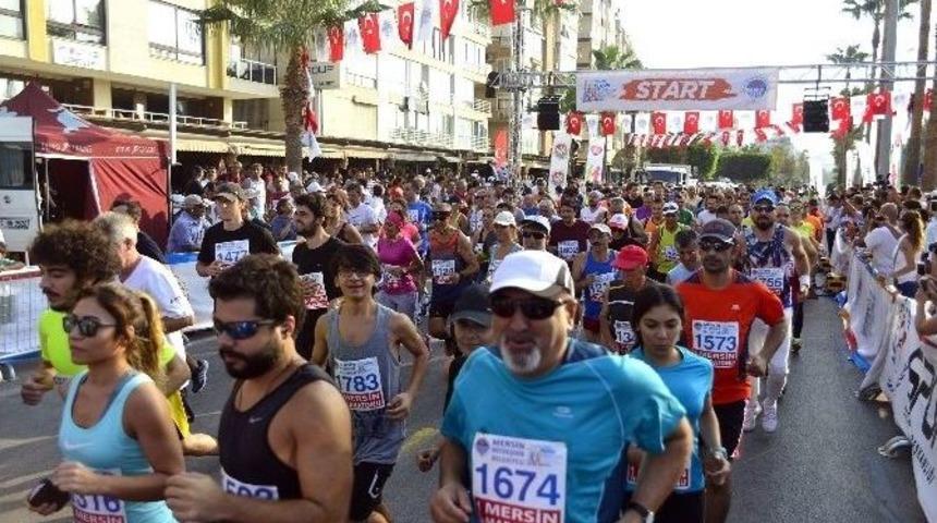 Mersin&rsquo;de Maraton Heyecanı